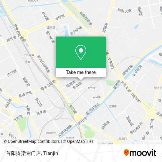 首阳烫染专门店 map