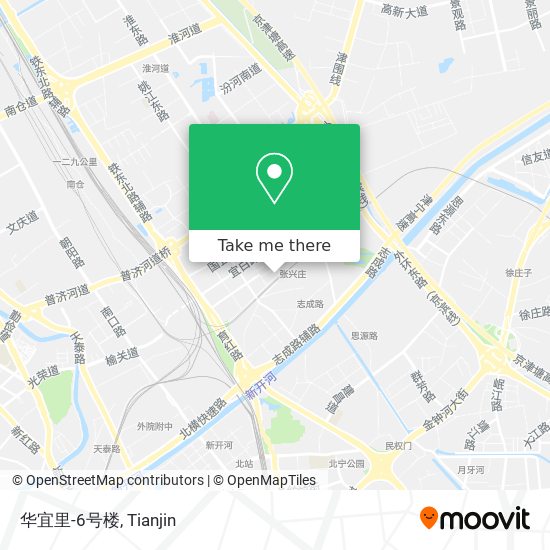 华宜里-6号楼 map