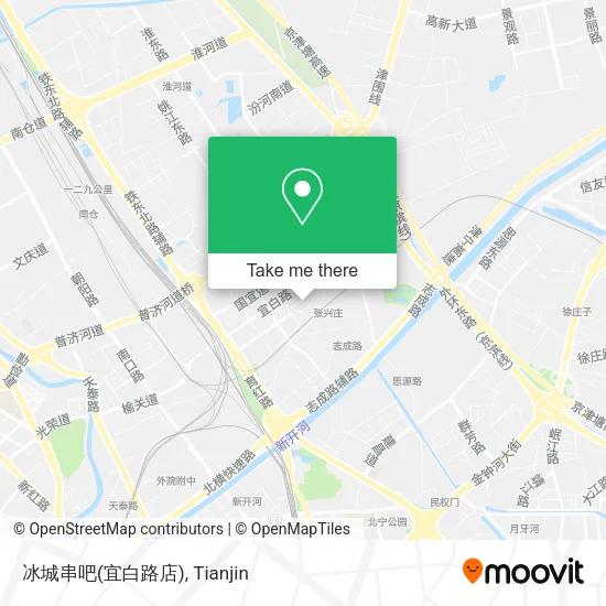 冰城串吧(宜白路店) map