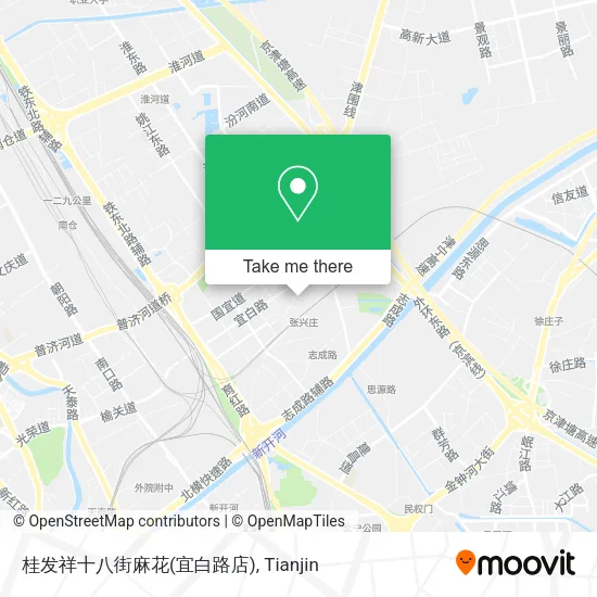 桂发祥十八街麻花(宜白路店) map