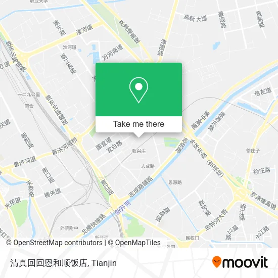 清真回回恩和顺饭店 map