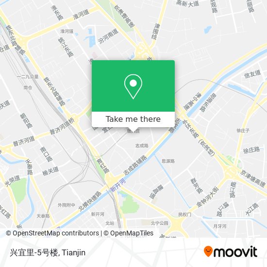 兴宜里-5号楼 map