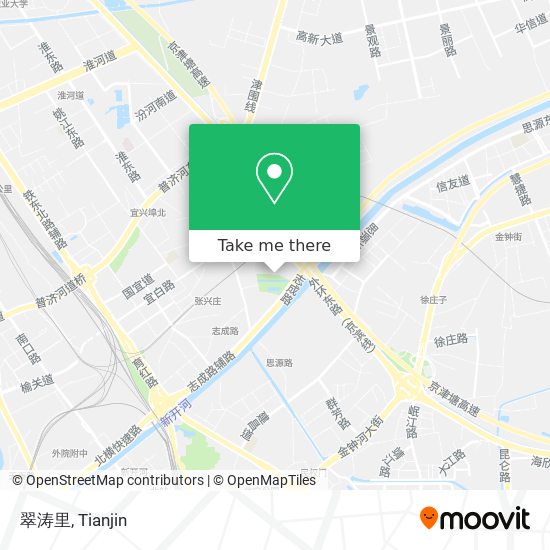 翠涛里 map