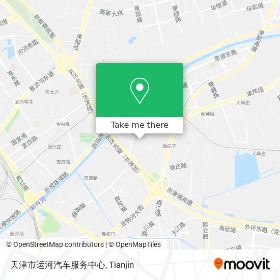 天津市运河汽车服务中心 map
