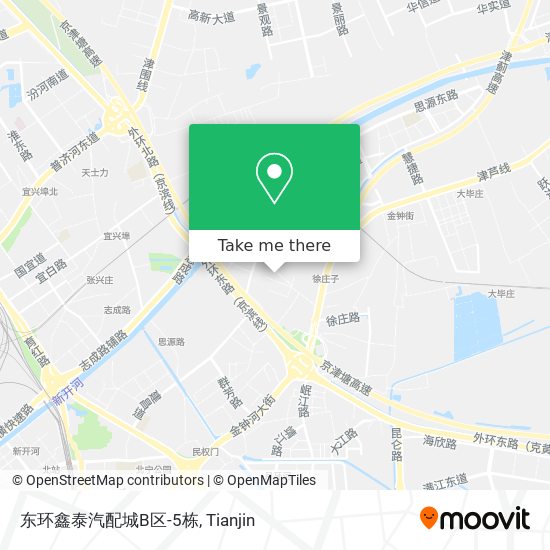 东环鑫泰汽配城B区-5栋 map