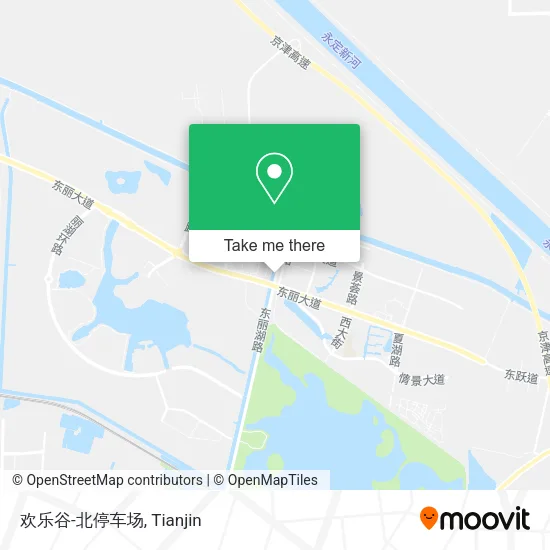 欢乐谷-北停车场 map
