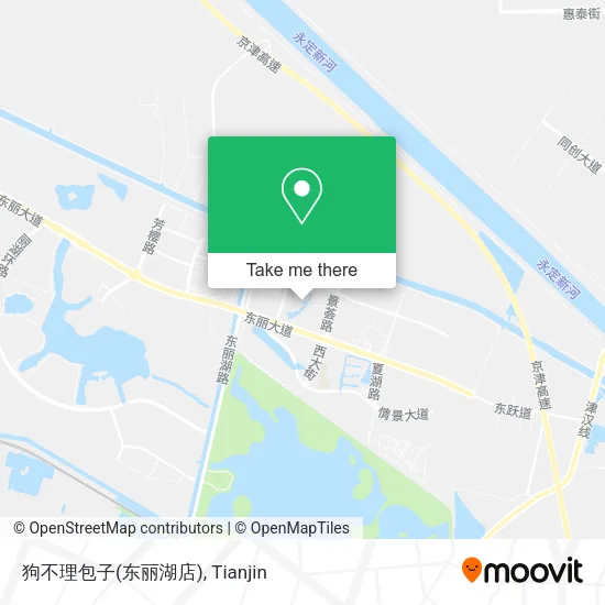 狗不理包子(东丽湖店) map