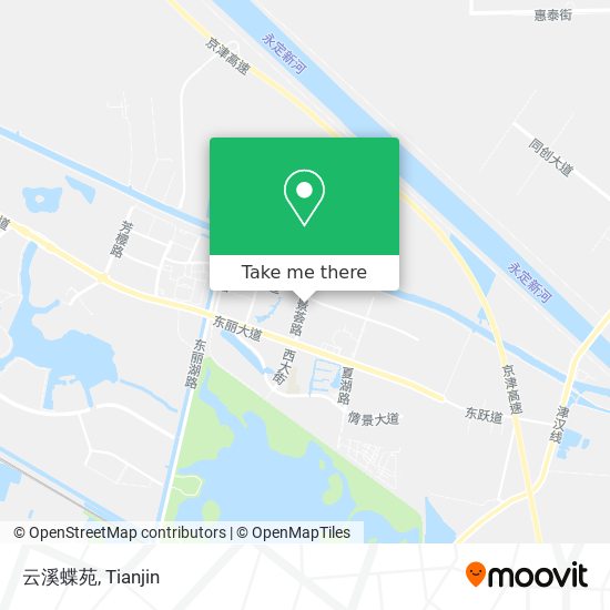云溪蝶苑 map