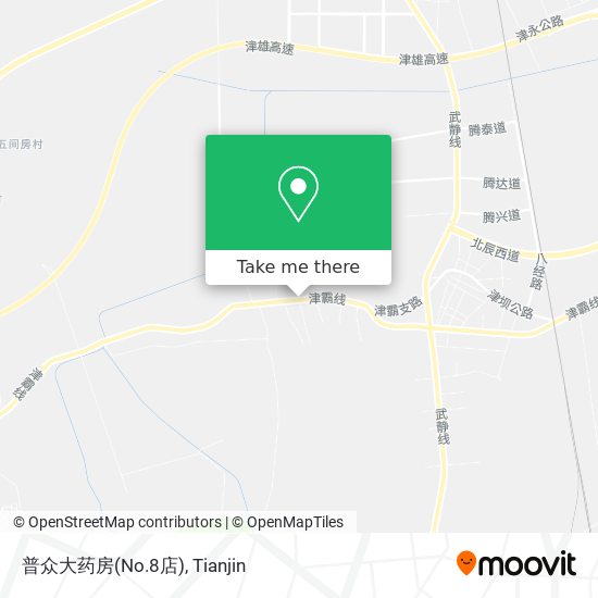 普众大药房(No.8店) map