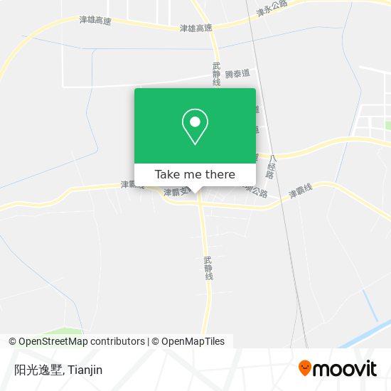 阳光逸墅 map