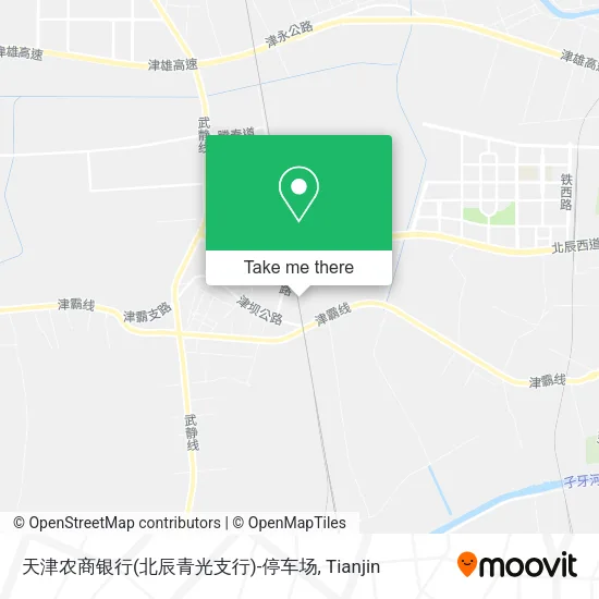 天津农商银行(北辰青光支行)-停车场 map