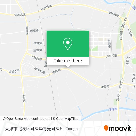 天津市北辰区司法局青光司法所 map