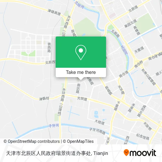 天津市北辰区人民政府瑞景街道办事处 map
