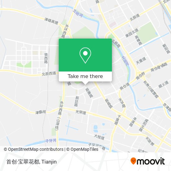首创·宝翠花都 map