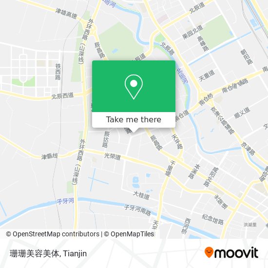 珊珊美容美体 map