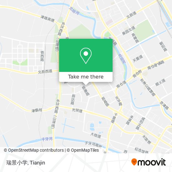 瑞景小学 map