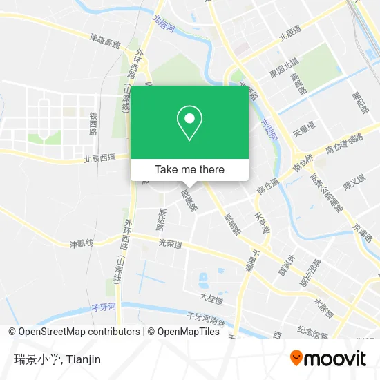瑞景小学 map