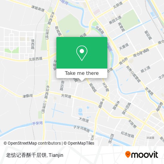 老惦记香酥千层饼 map