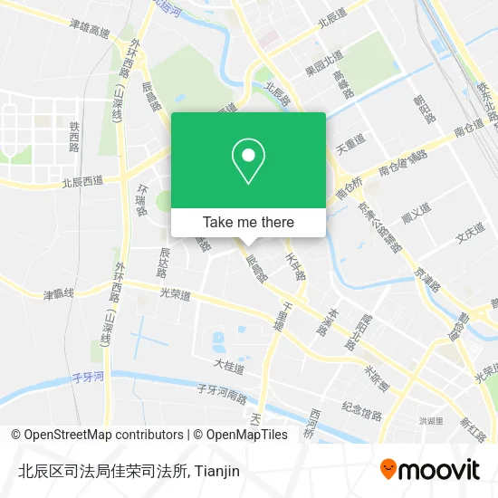 北辰区司法局佳荣司法所 map