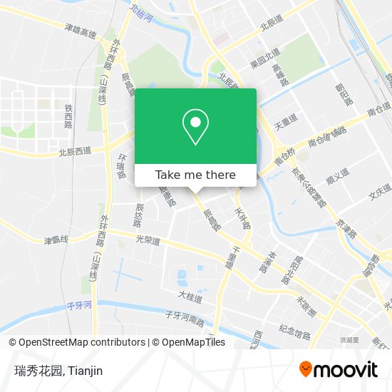 瑞秀花园 map