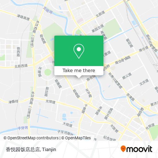 香悦园饭店总店 map