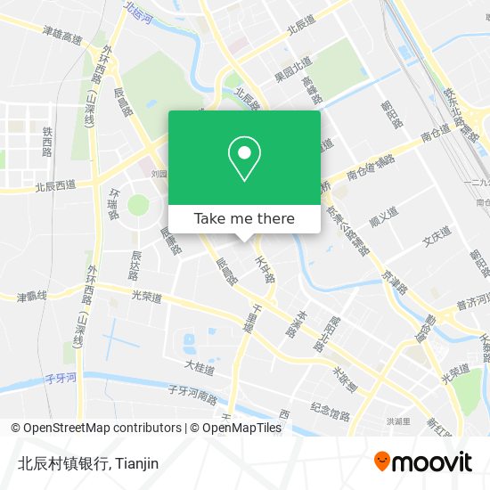 北辰村镇银行 map
