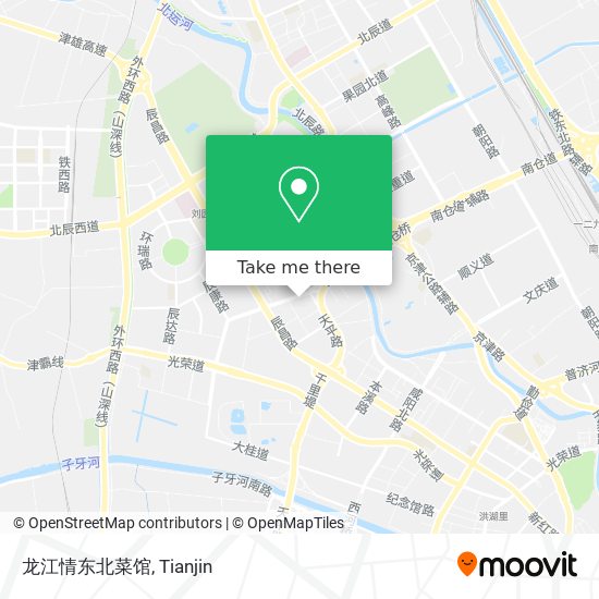 龙江情东北菜馆 map