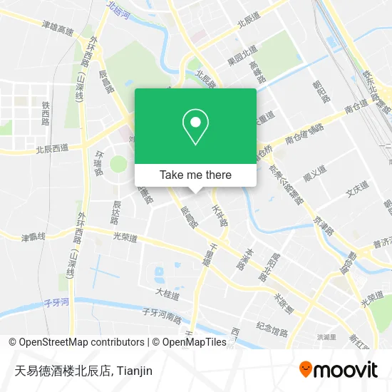 天易德酒楼北辰店 map
