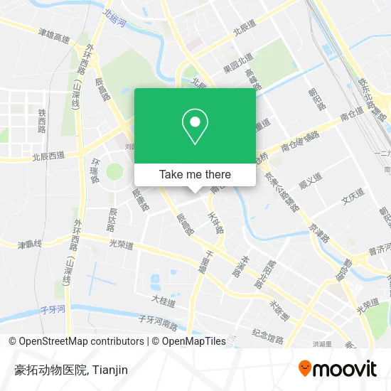 豪拓动物医院 map