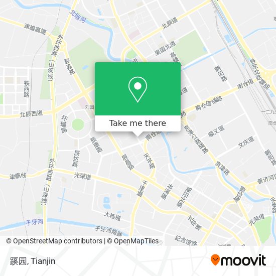 蹊园 map