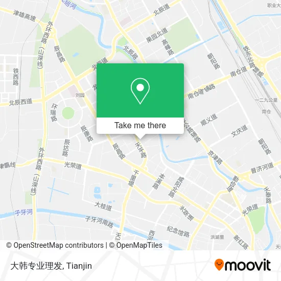 大韩专业理发 map