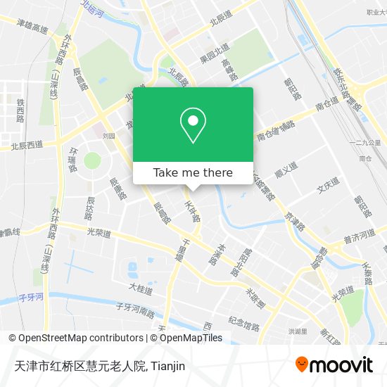 天津市红桥区慧元老人院 map