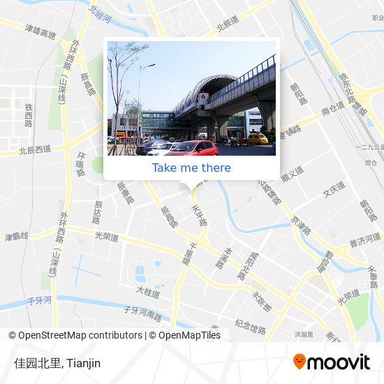 佳园北里 map