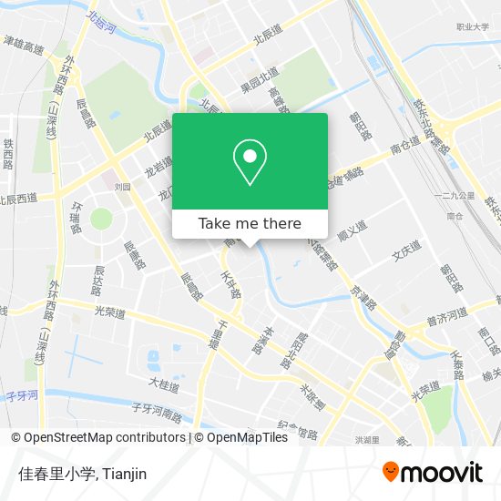 佳春里小学 map