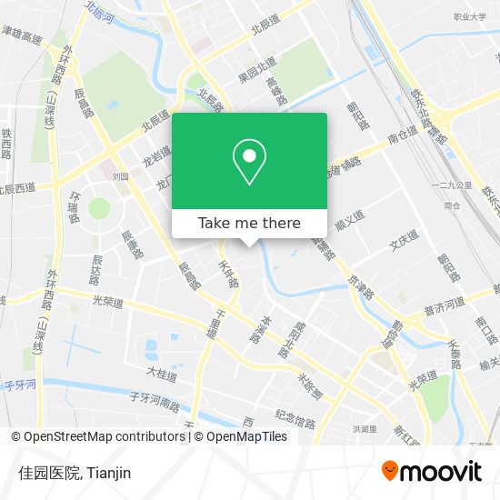 佳园医院 map