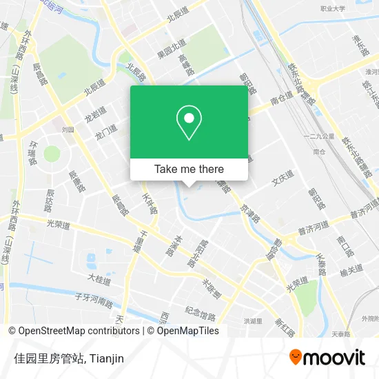 佳园里房管站 map