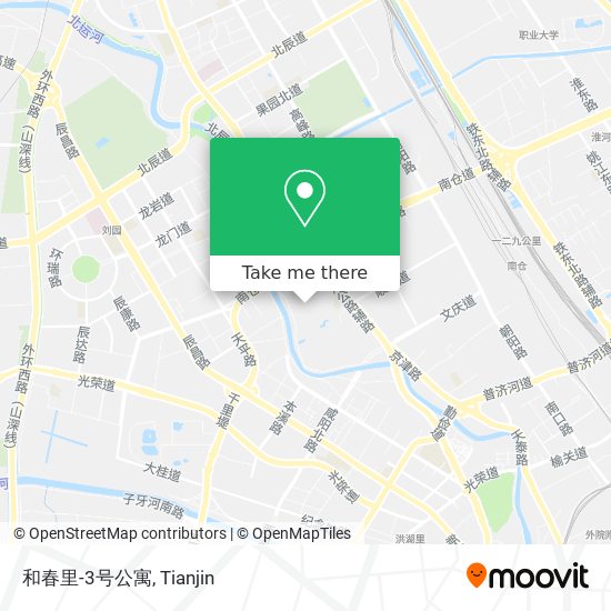 和春里-3号公寓 map