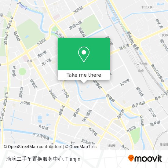 滴滴二手车置换服务中心 map