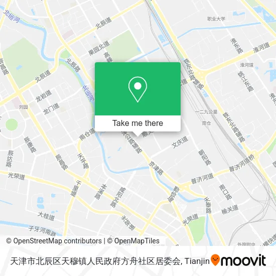 天津市北辰区天穆镇人民政府方舟社区居委会 map