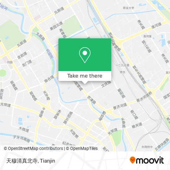 天穆清真北寺 map