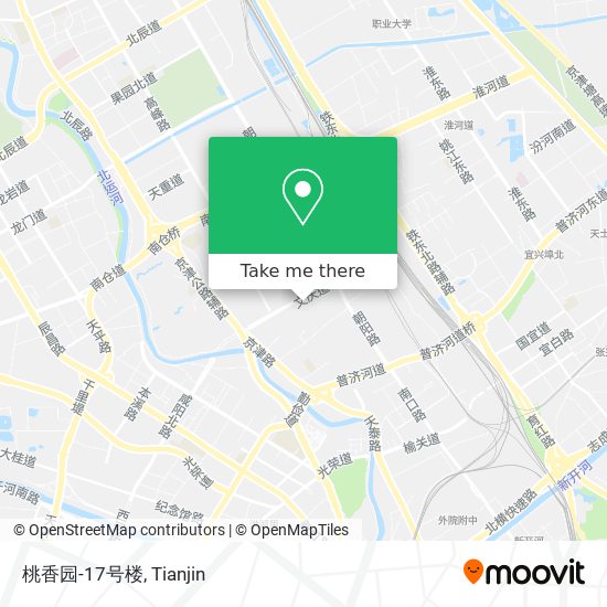 桃香园-17号楼 map