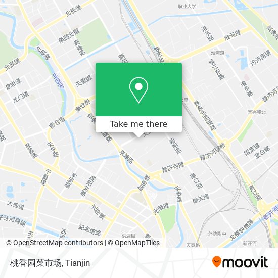 桃香园菜市场 map