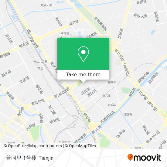 普同里-1号楼 map