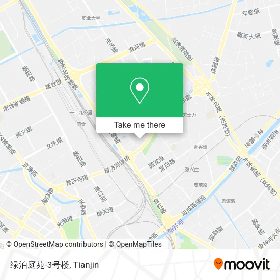 绿泊庭苑-3号楼 map