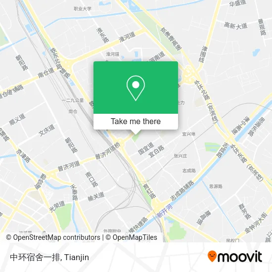 中环宿舍一排 map