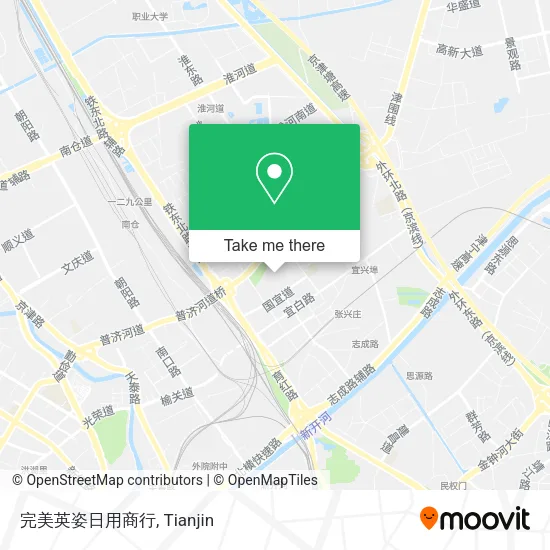 完美英姿日用商行 map