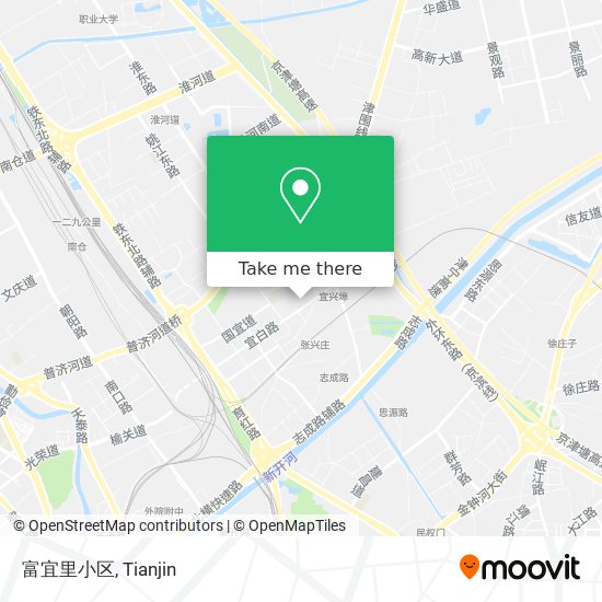富宜里小区 map