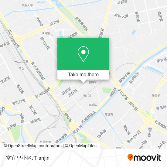 富宜里小区 map