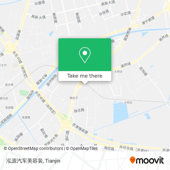 泓源汽车美容装 map