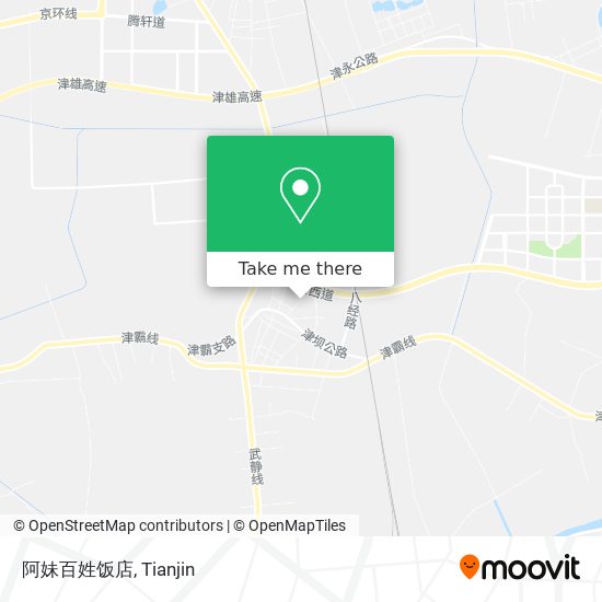 阿妹百姓饭店 map